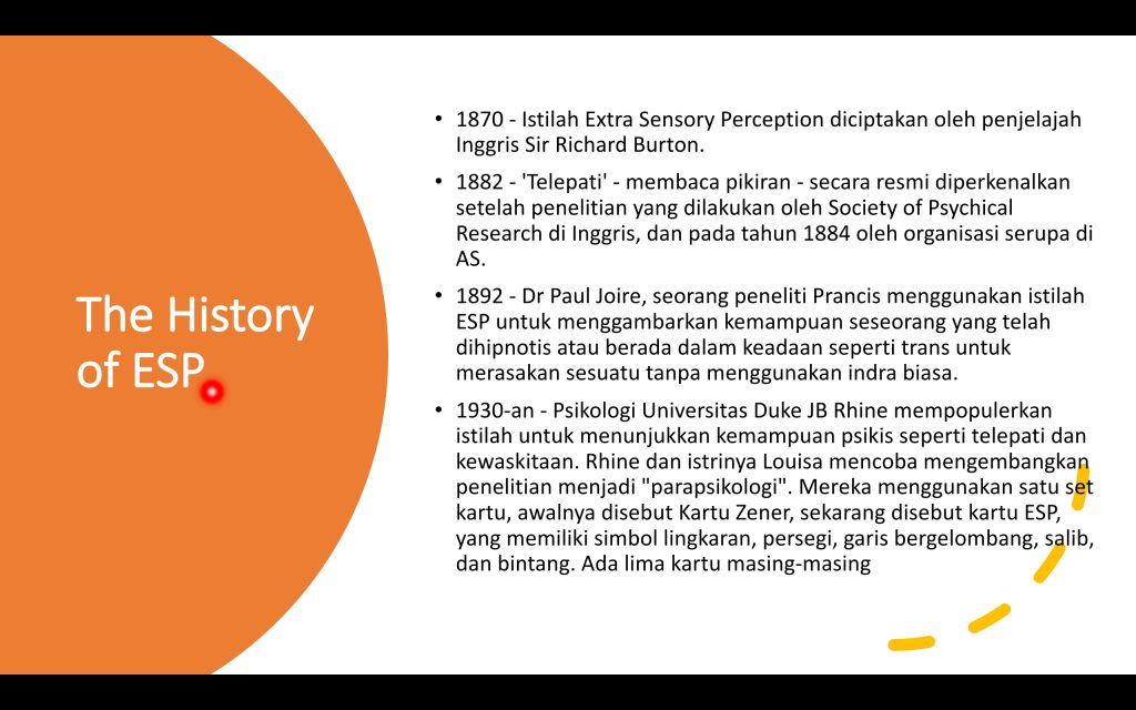 Sejarah ESP