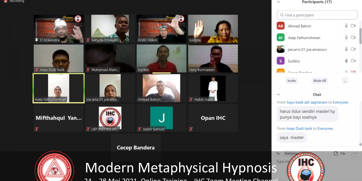Andri Hakim 1 Modern Metaphysical Hypnosis 24 - 28 Mei 2021