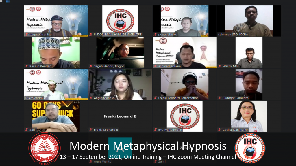 Andri Hakim 2 Modern Metaphysical Hypnosis 13 - 17 September 2021